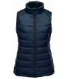 AFV-1W Stormtech Ladies Stavanger Thermal Bodywarmer Navy / Graphite Grey colour image